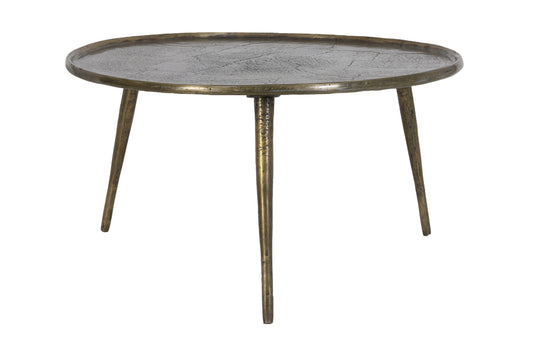 Side table 67,5x37 cm BABINA antique bronze