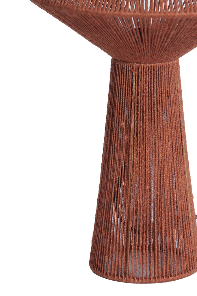 Tafellamp Fugia - Rood - Ø30cm
