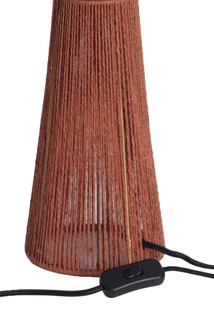 Tafellamp Fugia - Rood - Ø30cm