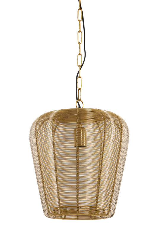 Hanging lamp 31x37 cm ADETA gold