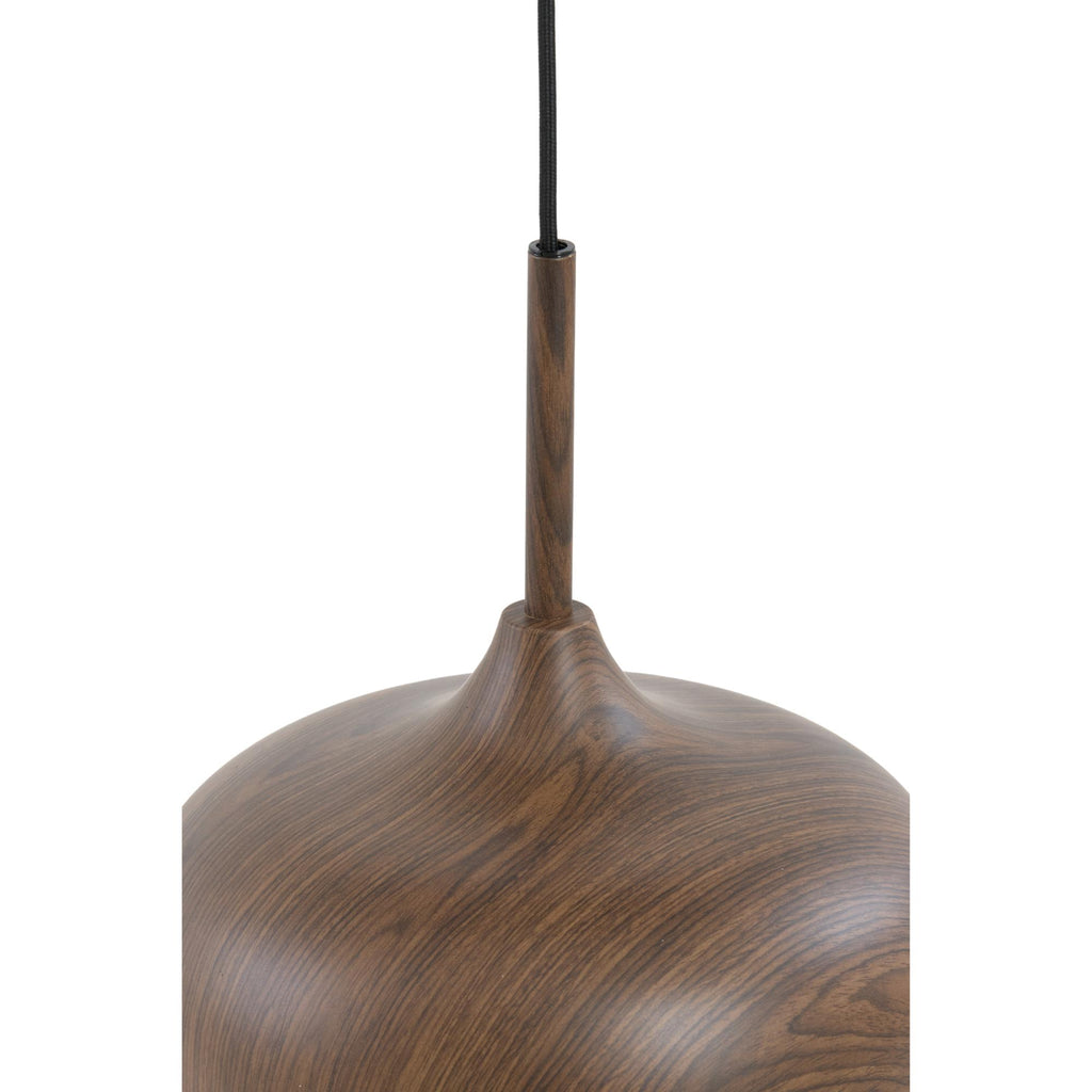 Hanglamp Dania - Bruin/Crème - Ø27.5x52cm