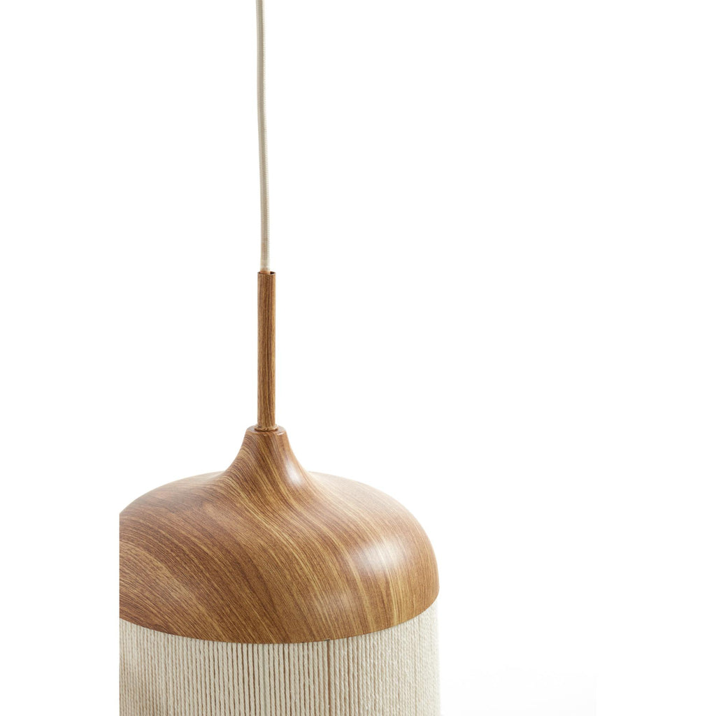 Hanglamp Dania - Naturel/Crème - 90x22x32cm - 3L