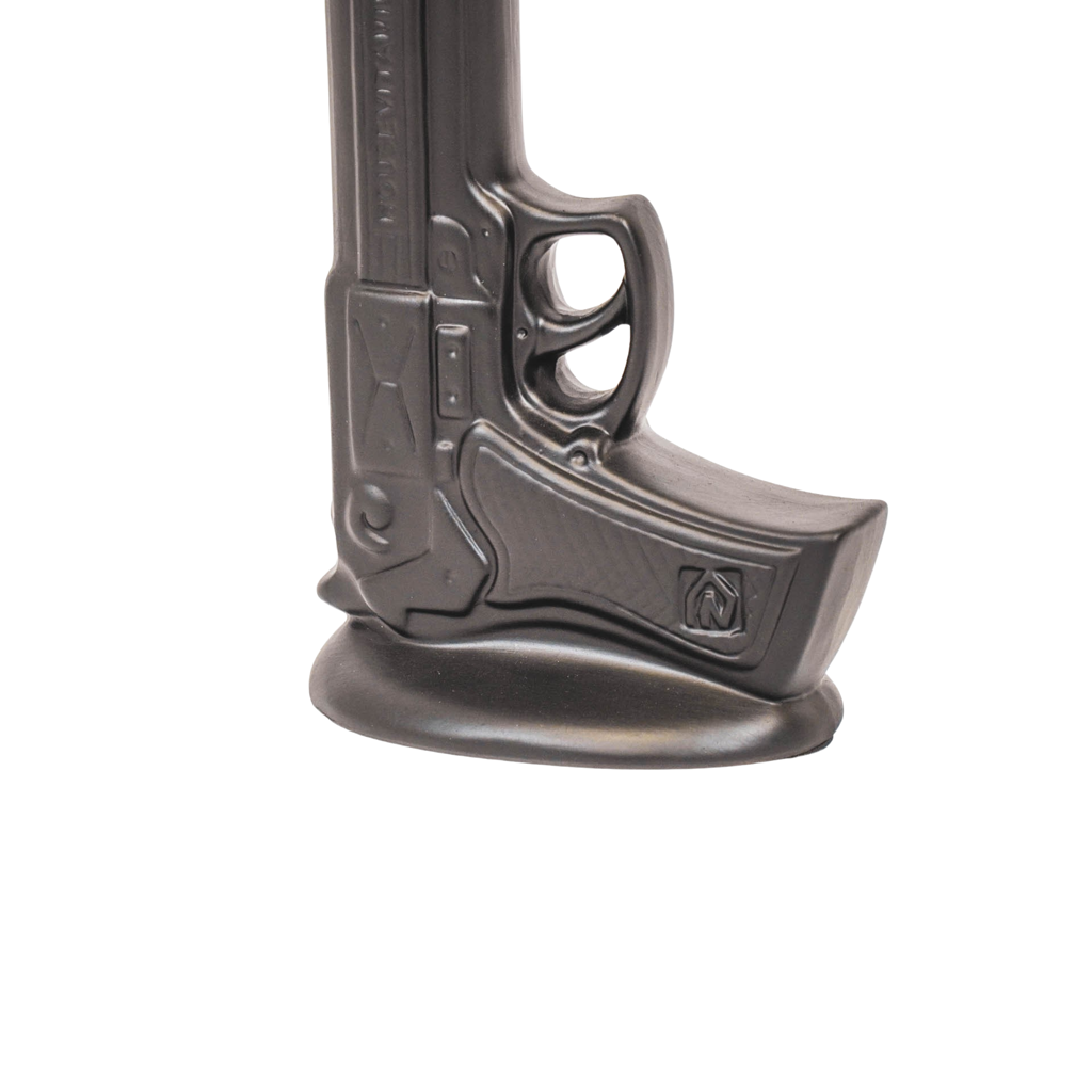 Housevitamin Gun Flower Vase L - Ceramics - Black