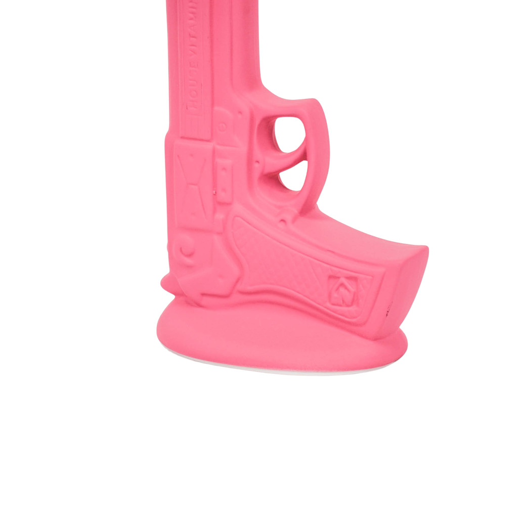 Housevitamin Gun Flower Vase L - Ceramics- Neon Pink