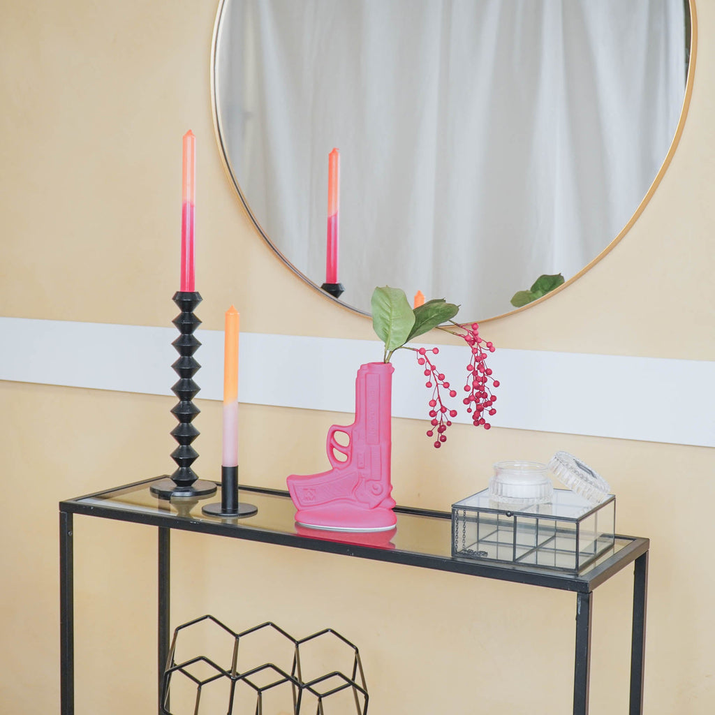 Housevitamin Gun Flower Vase L - Ceramics- Neon Pink