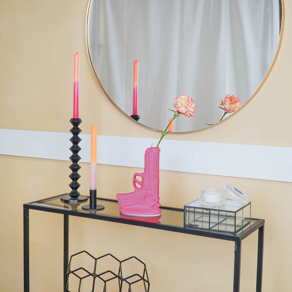 Housevitamin Gun Flower Vase L - Ceramics- Neon Pink