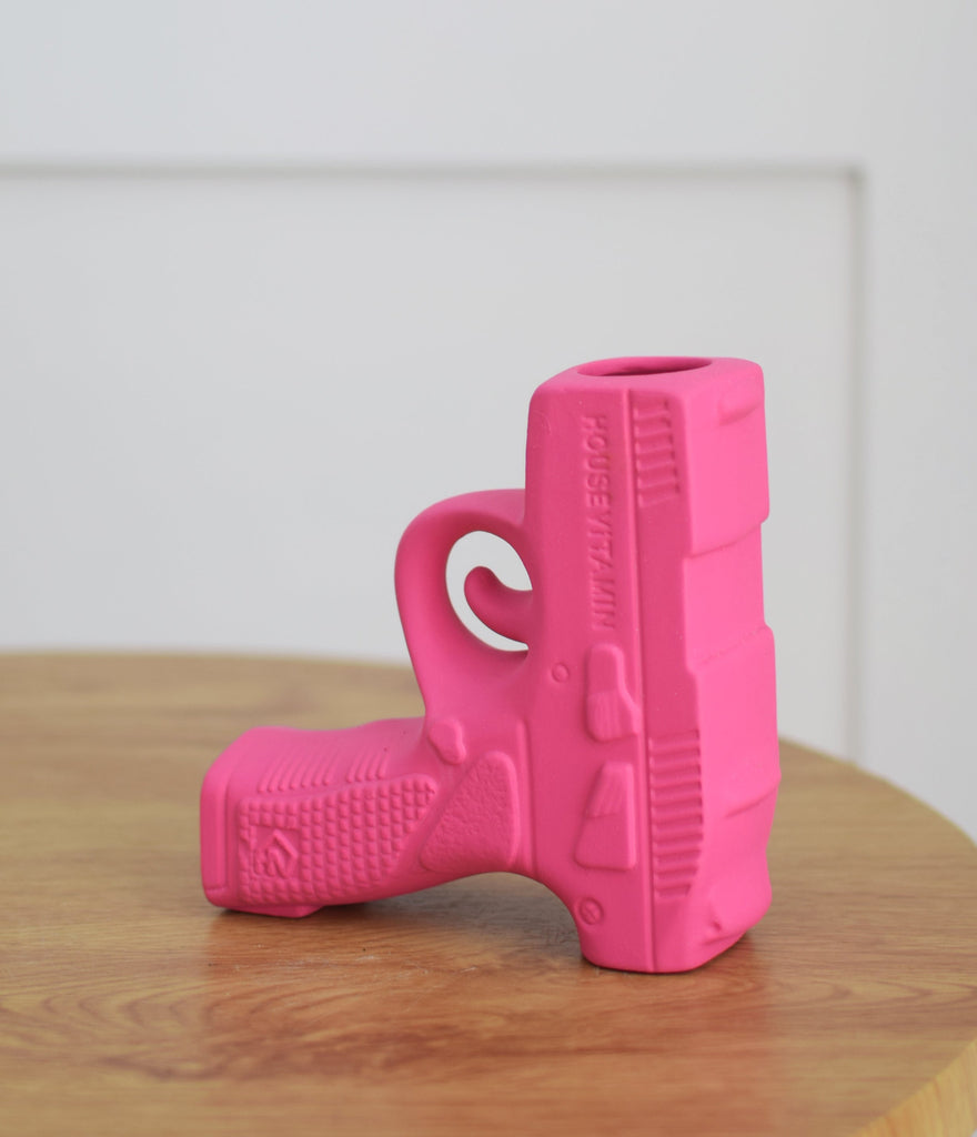 Housevitamin Gun Flower Vase S - Ceramics- Neon Pink