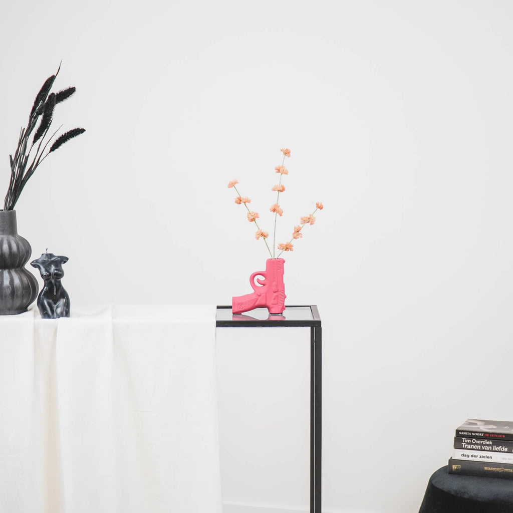 Housevitamin Gun Flower Vase S - Ceramics- Neon Pink