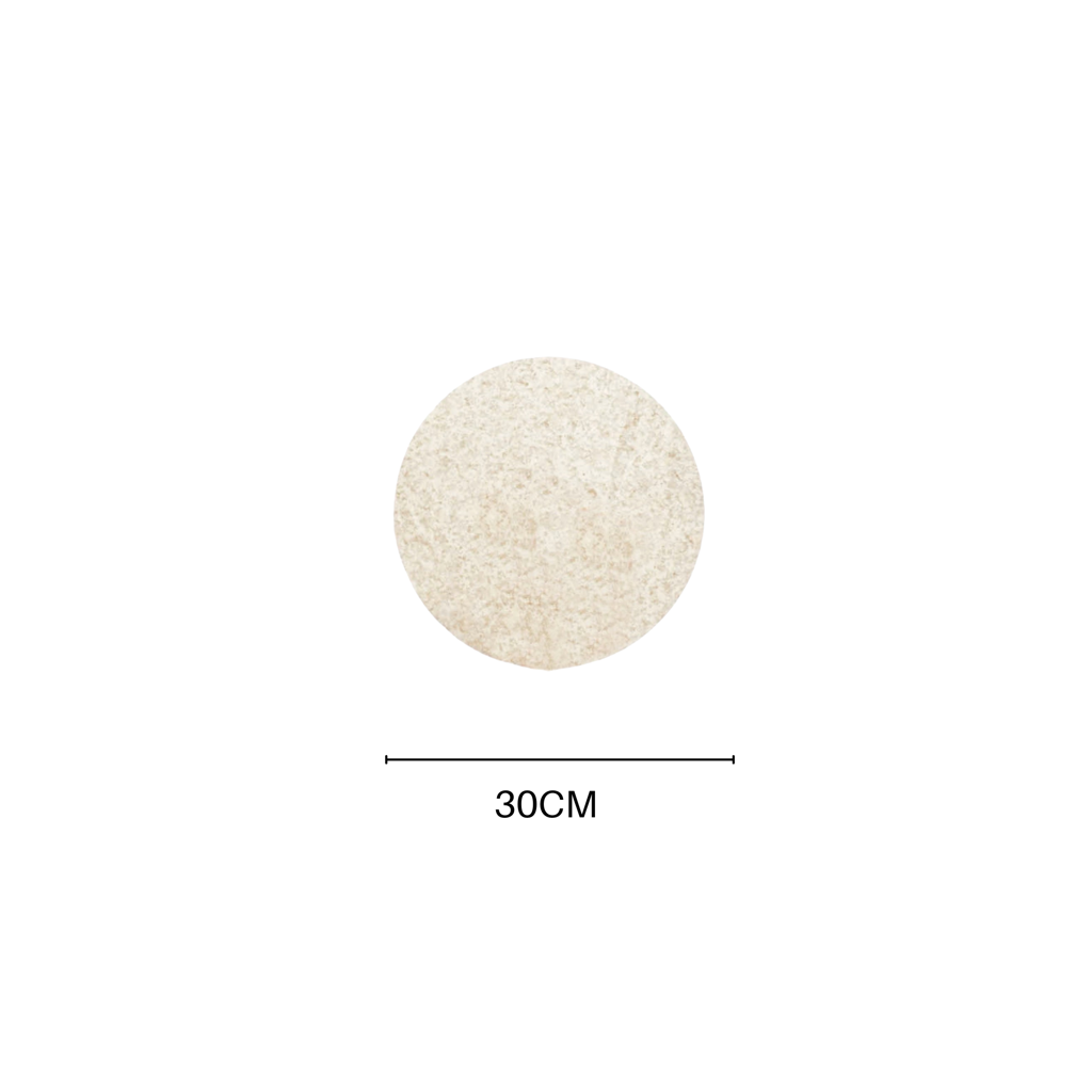 Housevitamin Round Mirror - Smokey Glass - 30x1x30m