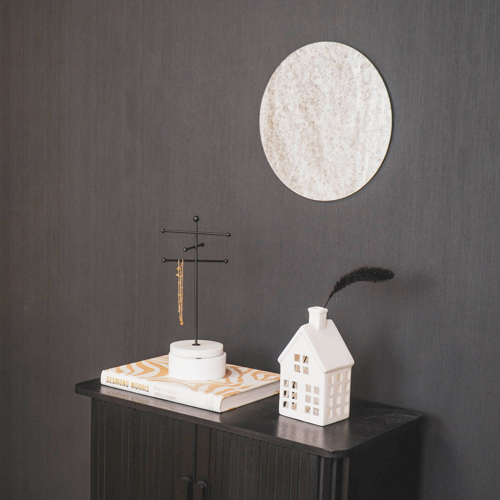 Housevitamin Round Mirror - Smokey Glass - 30x1x30m