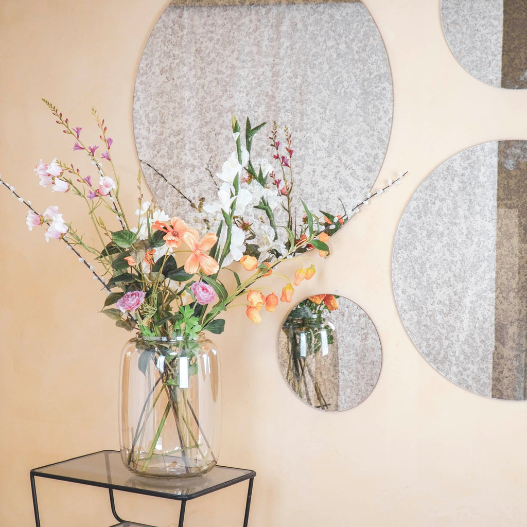 Housevitamin Round Mirror - Smokey Glass - 30x1x30m
