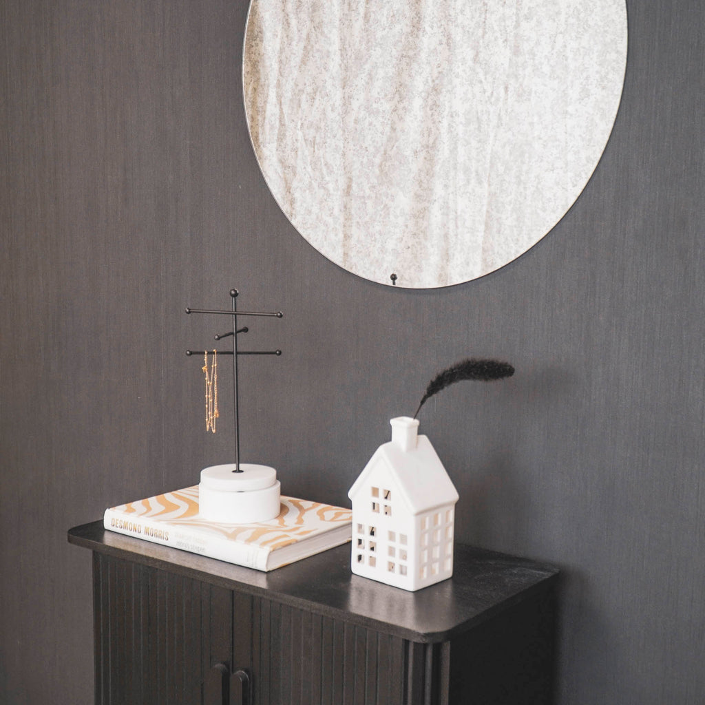 Housevitamin Round Mirror - Smokey Glass - 60x1x60cm