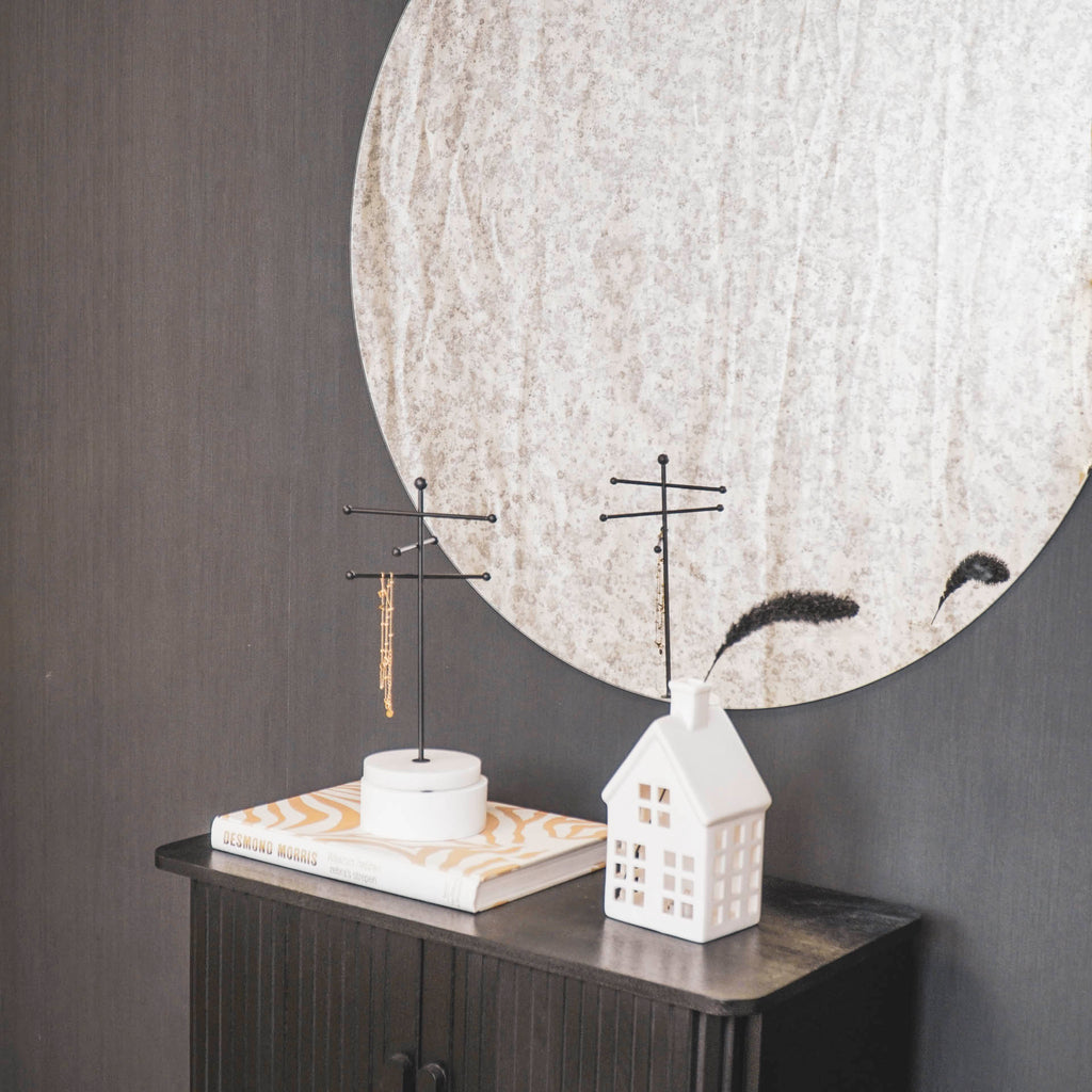 Housevitamin Round Mirror - Smokey Glass - 80x1x80cm