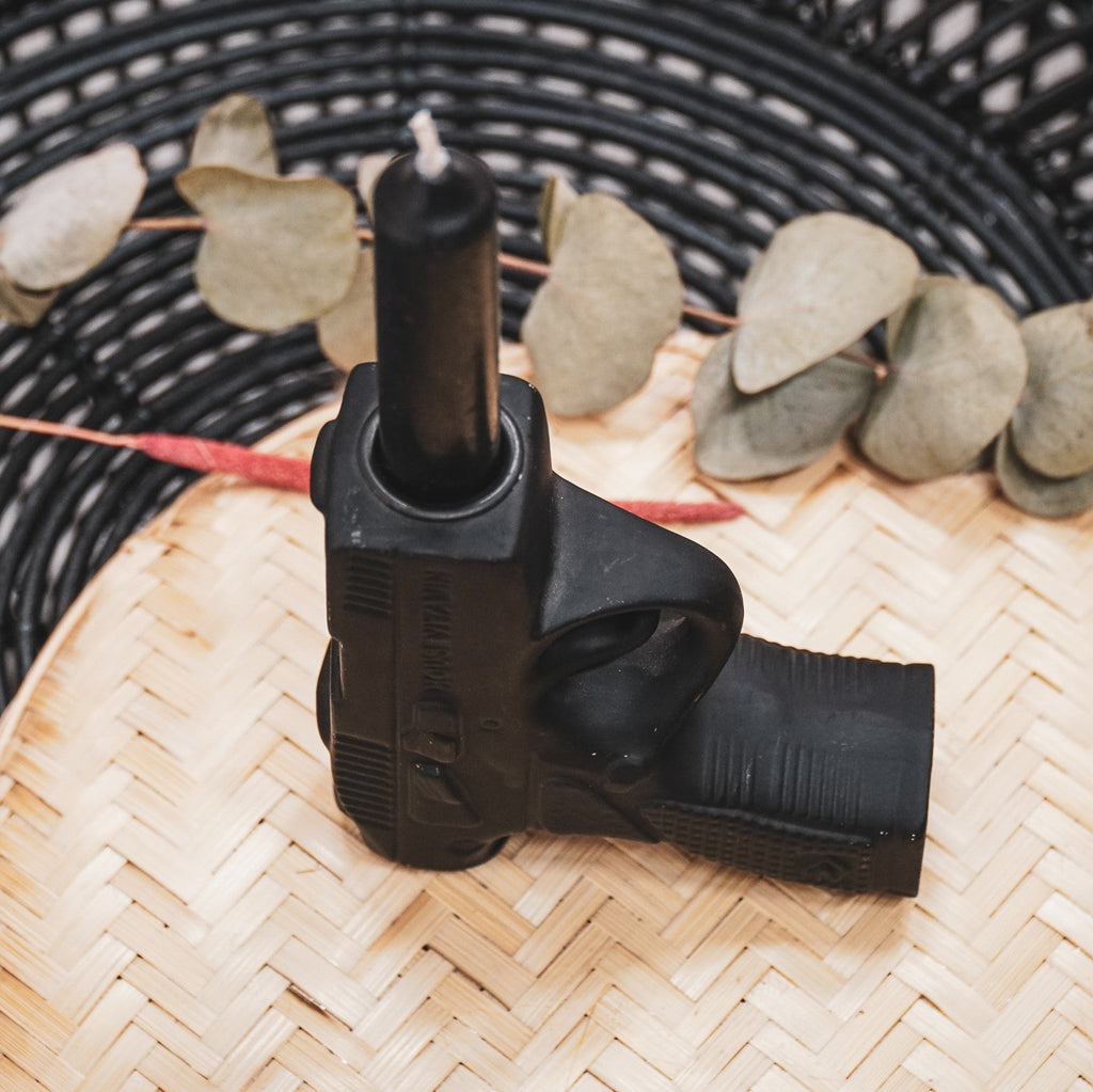 HV Candleholder Gun Black