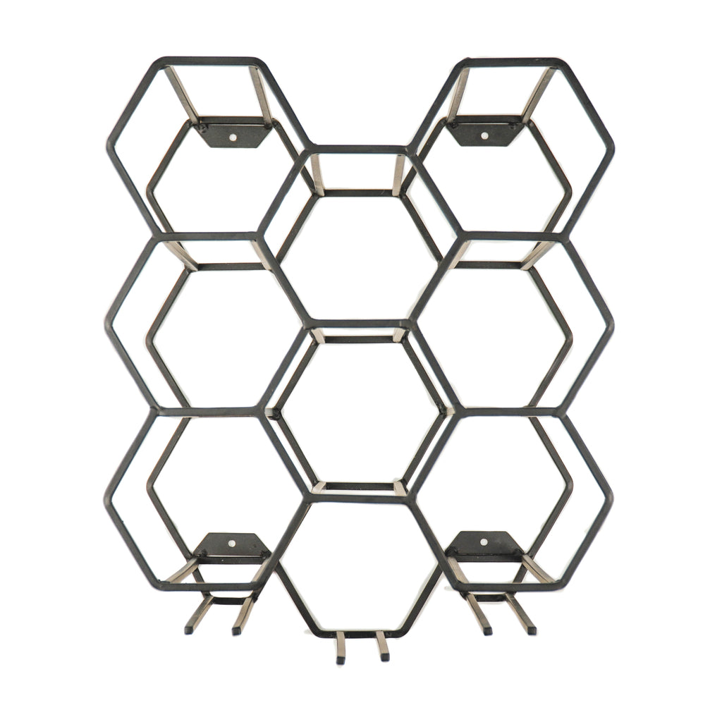 HV Wine rack Black - 27x19.5x32.5cm