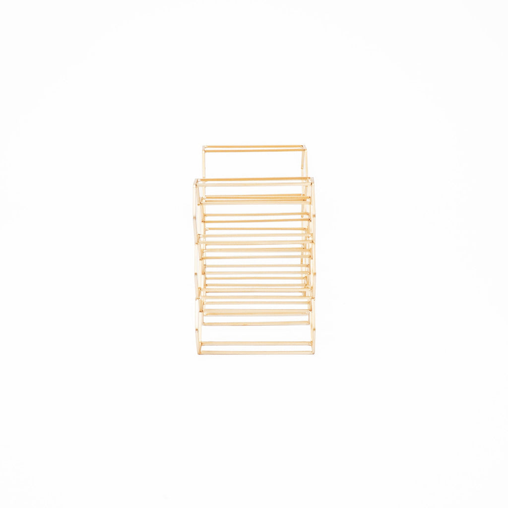 HV Wine Rack Gold- 44,5x15,5x29cm