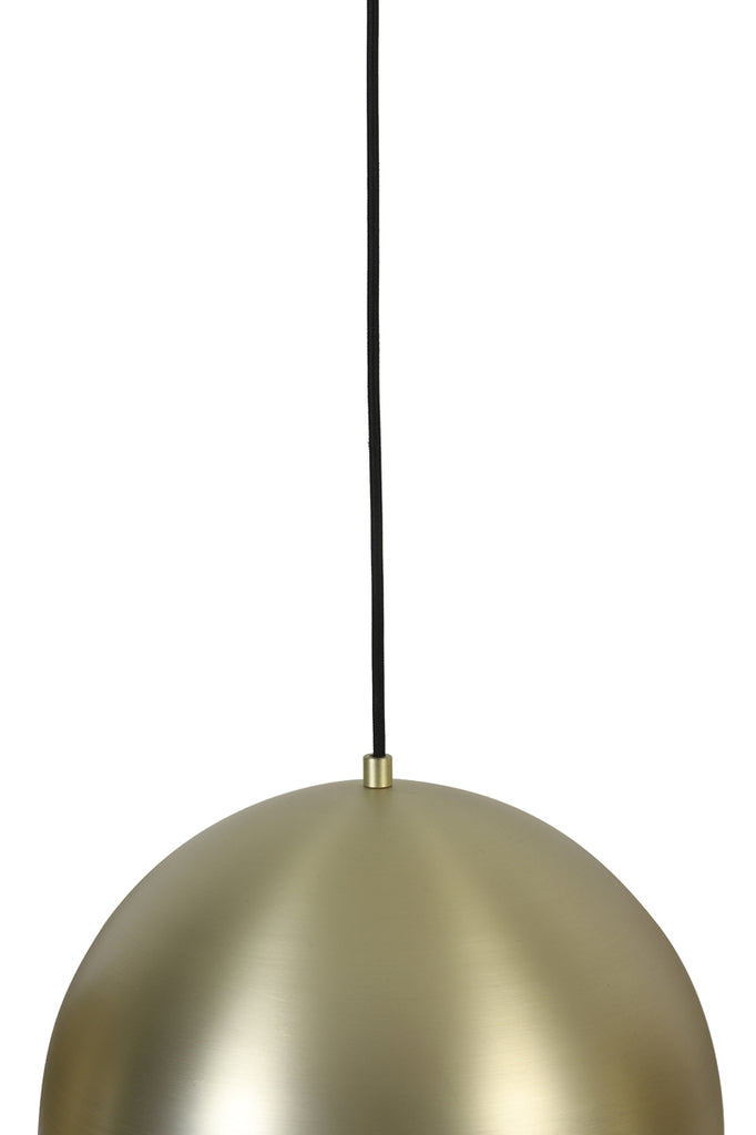 Hanging lamp 3L 120x33x25 cm JAICEY matt gold