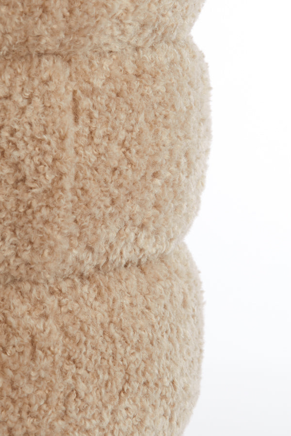 Pouf 40x45 cm JOBBI beige+matt black