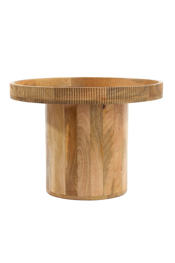 Bijzettafel Kalomo - Hout - Ø60cm