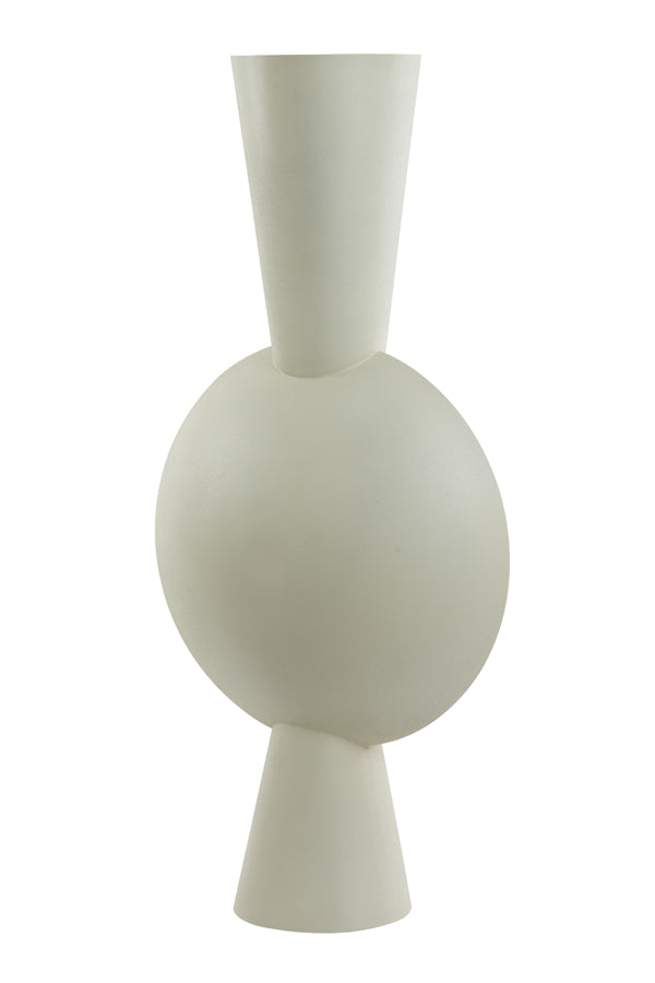 Vase deco 47x26x100 cm KAVANDU light grey