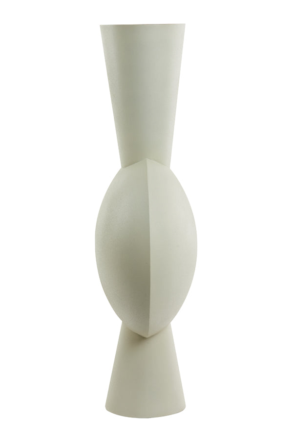 Vase deco 47x26x100 cm KAVANDU light grey