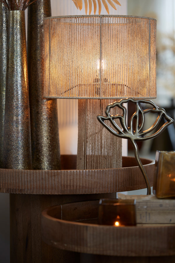 Table lamp 35x50 cm LAVATERA jute natural
