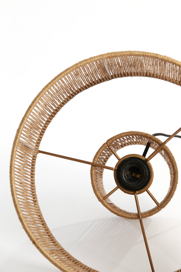Table lamp 35x50 cm LAVATERA jute natural