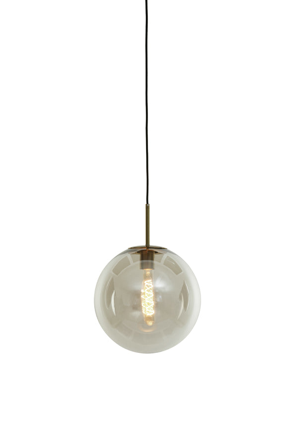Hanglamp Medina - Smoke Glas - Ø40cm