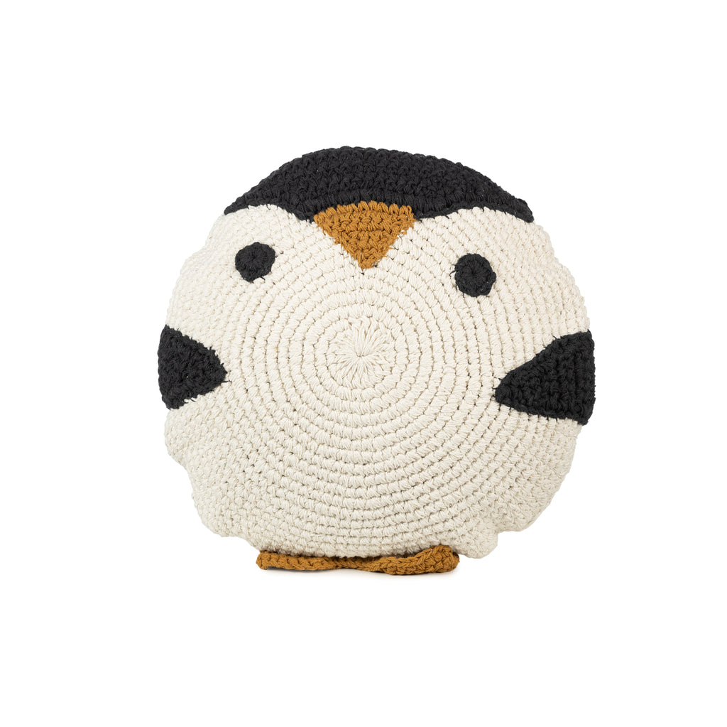Pim kussen, pinguïn Ø50