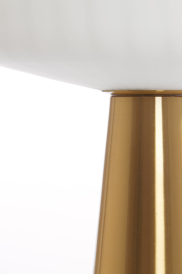 Tafellamp Pleat - Wit - Ø40cm