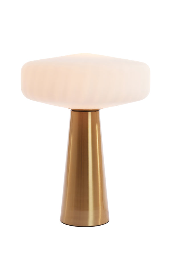Tafellamp Pleat - Wit - Ø40cm