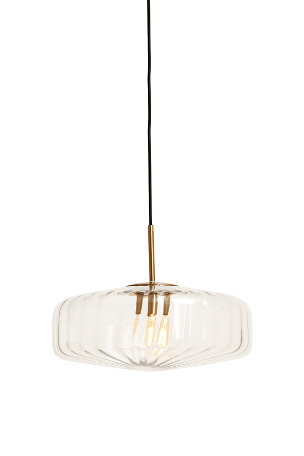 Hanglamp Pleat - Glas - Ø30cm