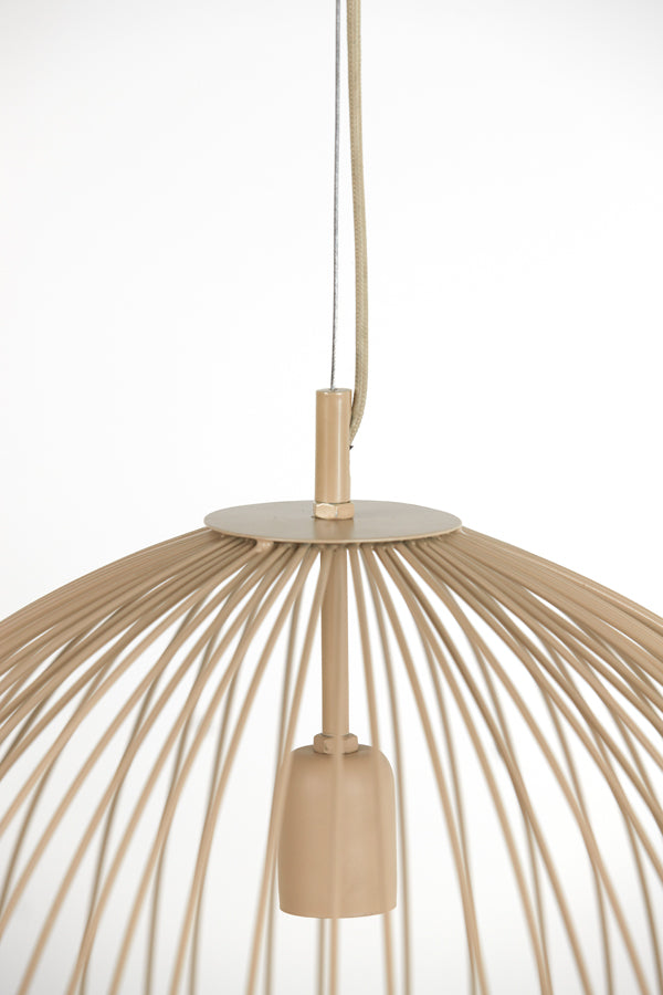 Hanglamp Rilana - Beige - Ø34cm