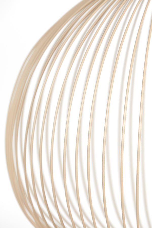 Hanglamp Rilana - Beige - Ø34cm