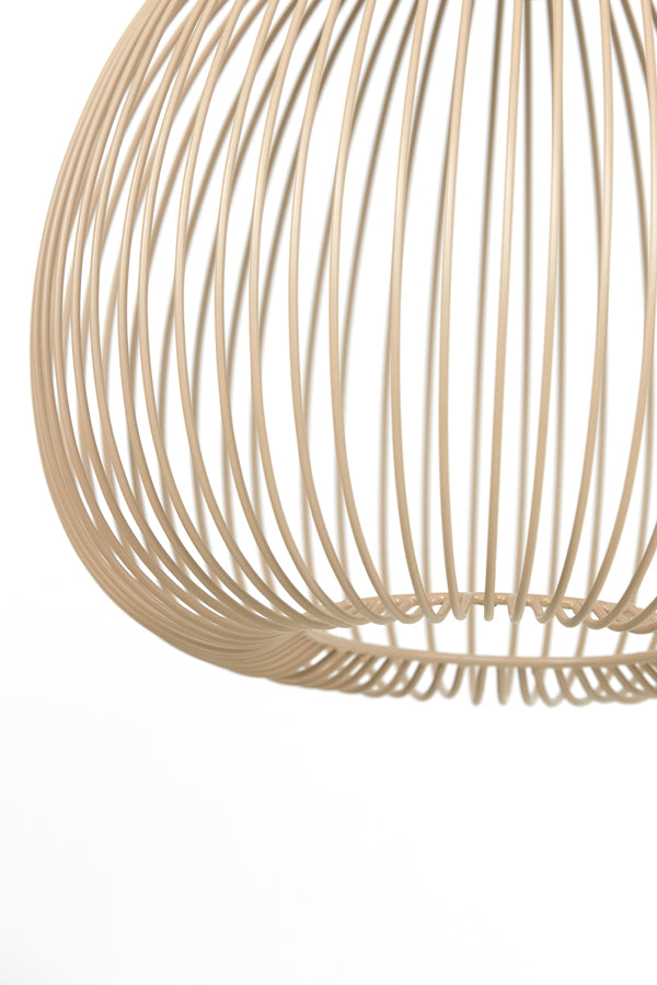 Hanglamp Rilana - Beige - Ø34cm