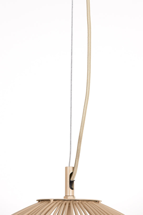 Hanglamp Rilana - Beige - Ø34cm