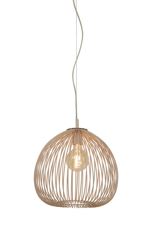 Hanglamp Rilana - Beige - Ø34cm