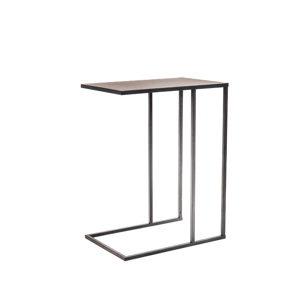 Side Table - Metal - Sand - 45x30x60cm