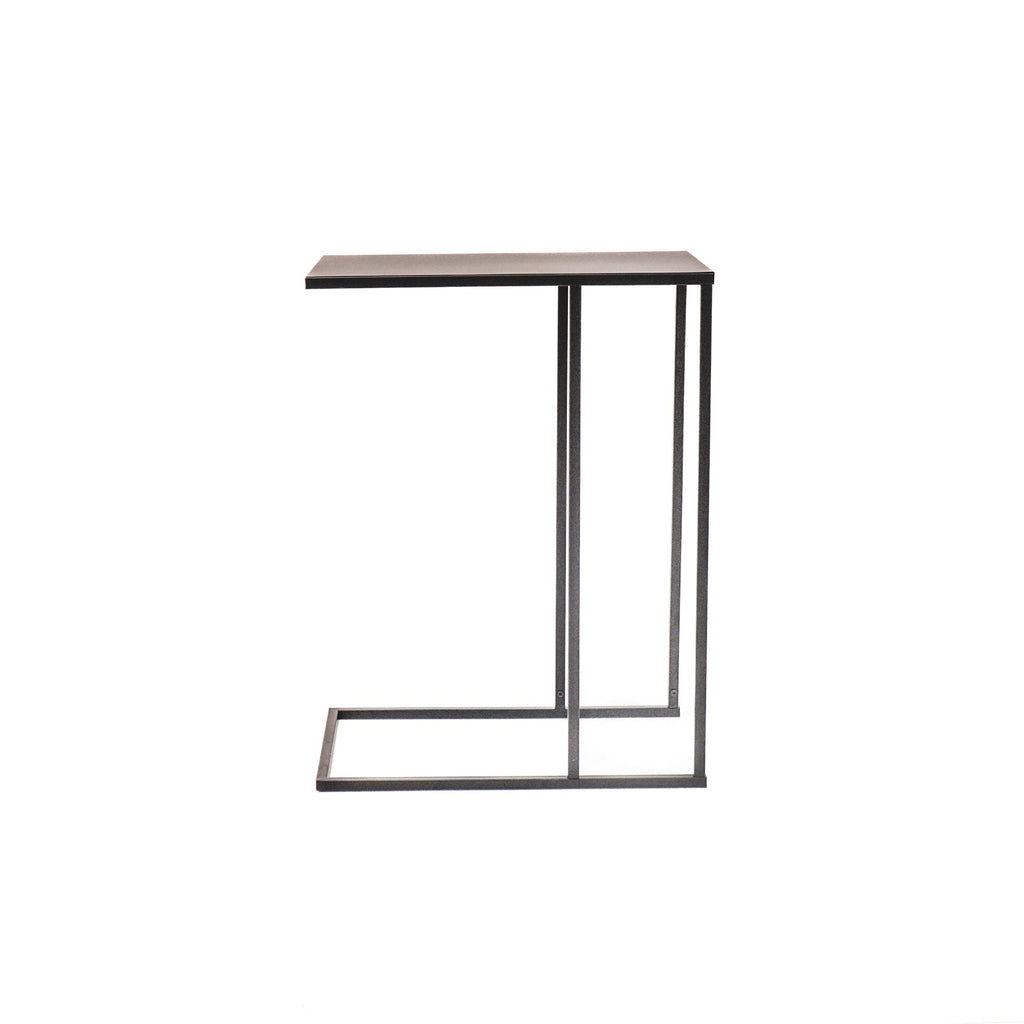 Side Table - Metal - Sand - 45x30x60cm