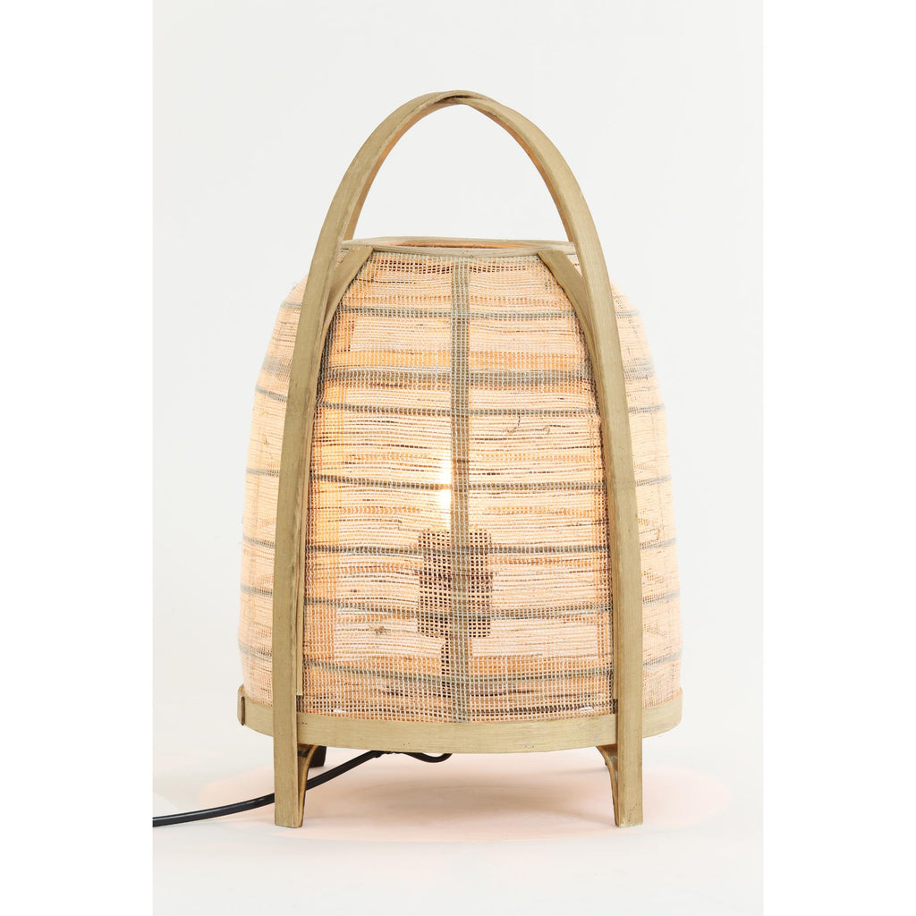 Tafellamp Jacinto - Bruin - Ø27cm