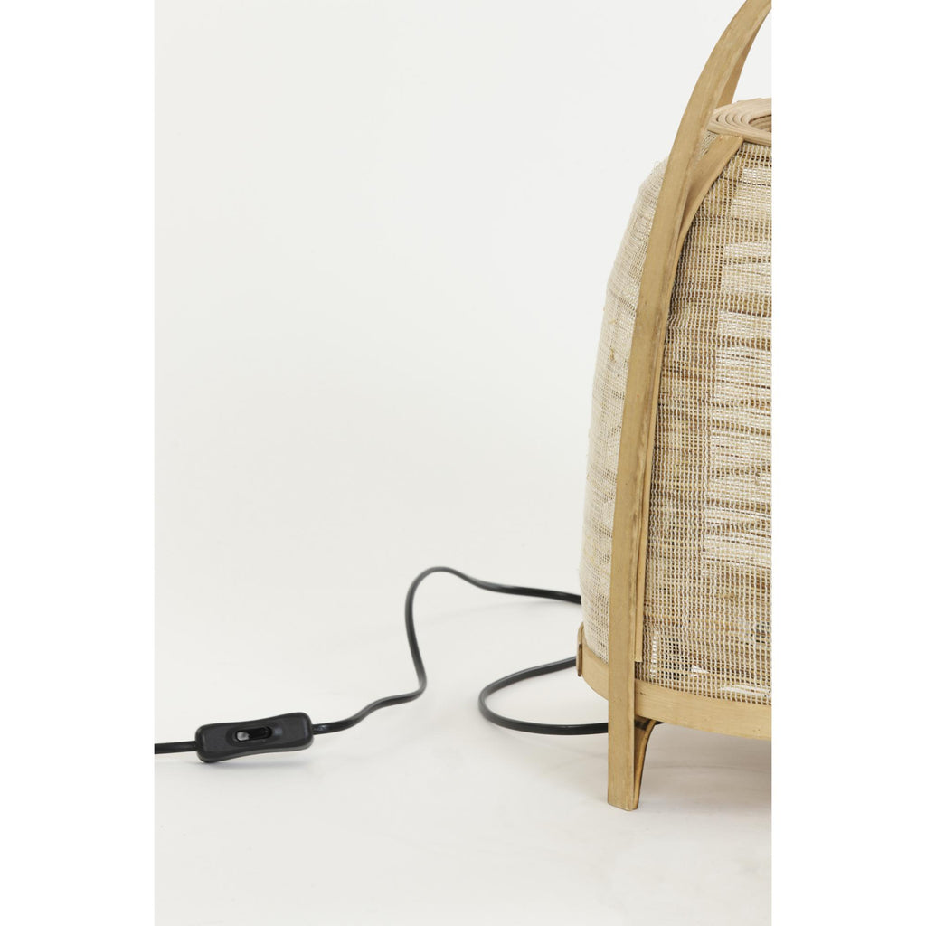Tafellamp Jacinto - Bruin - Ø27cm