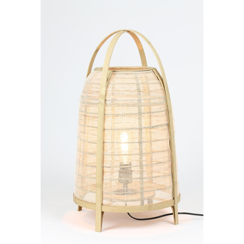 Tafellamp Jacinto - Bruin - Ø34cm