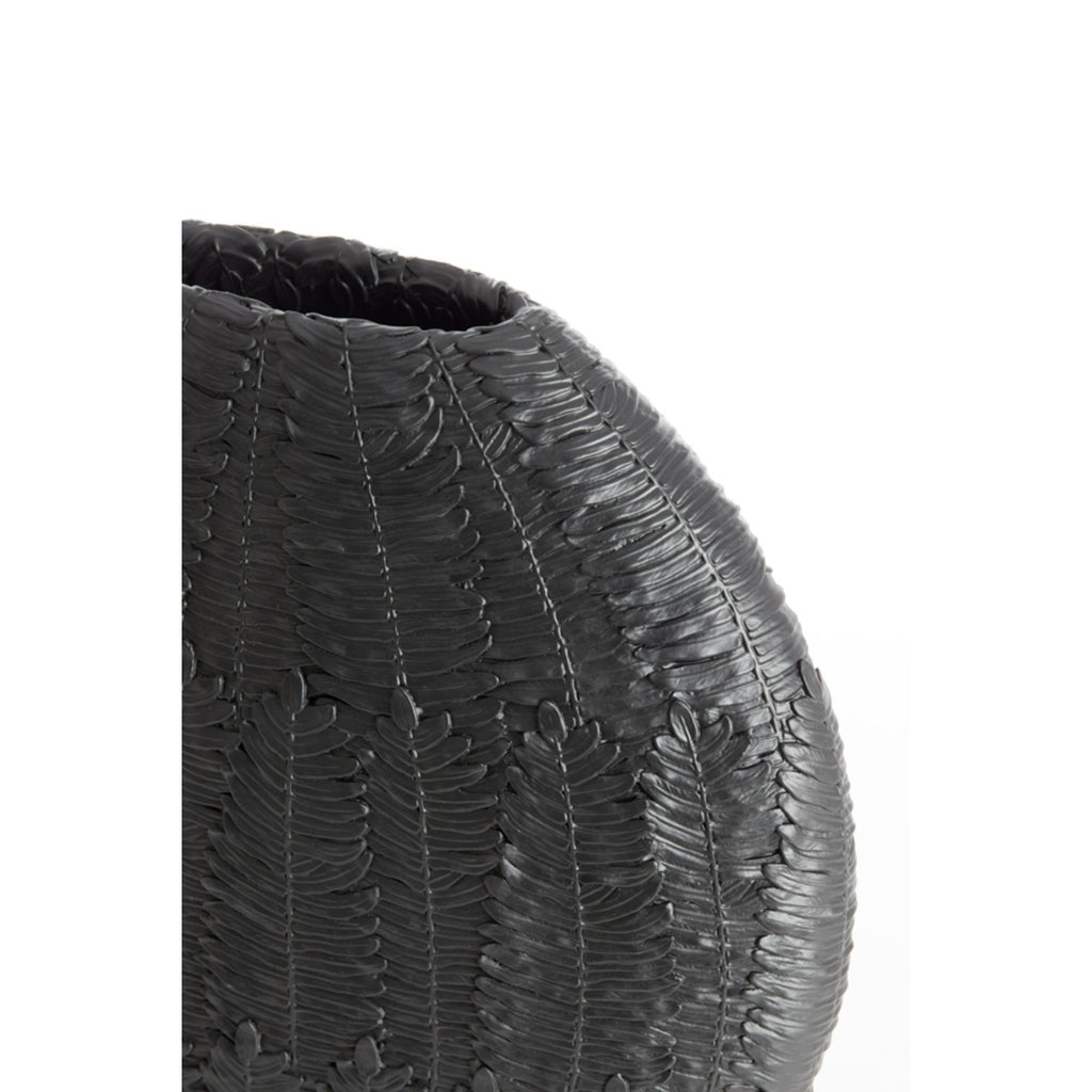 Vaas Nivica - Zwart - 40.5x11x40cm