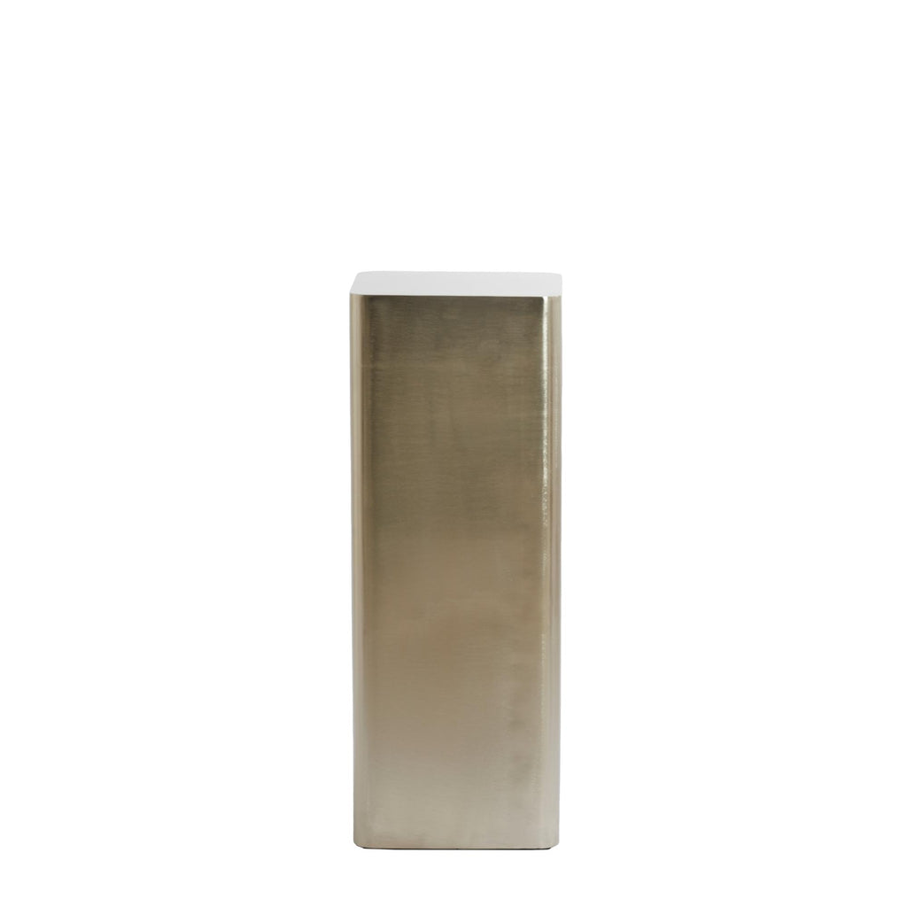 Zuil Alurio - Zilver - 30.5x30.5x80cm
