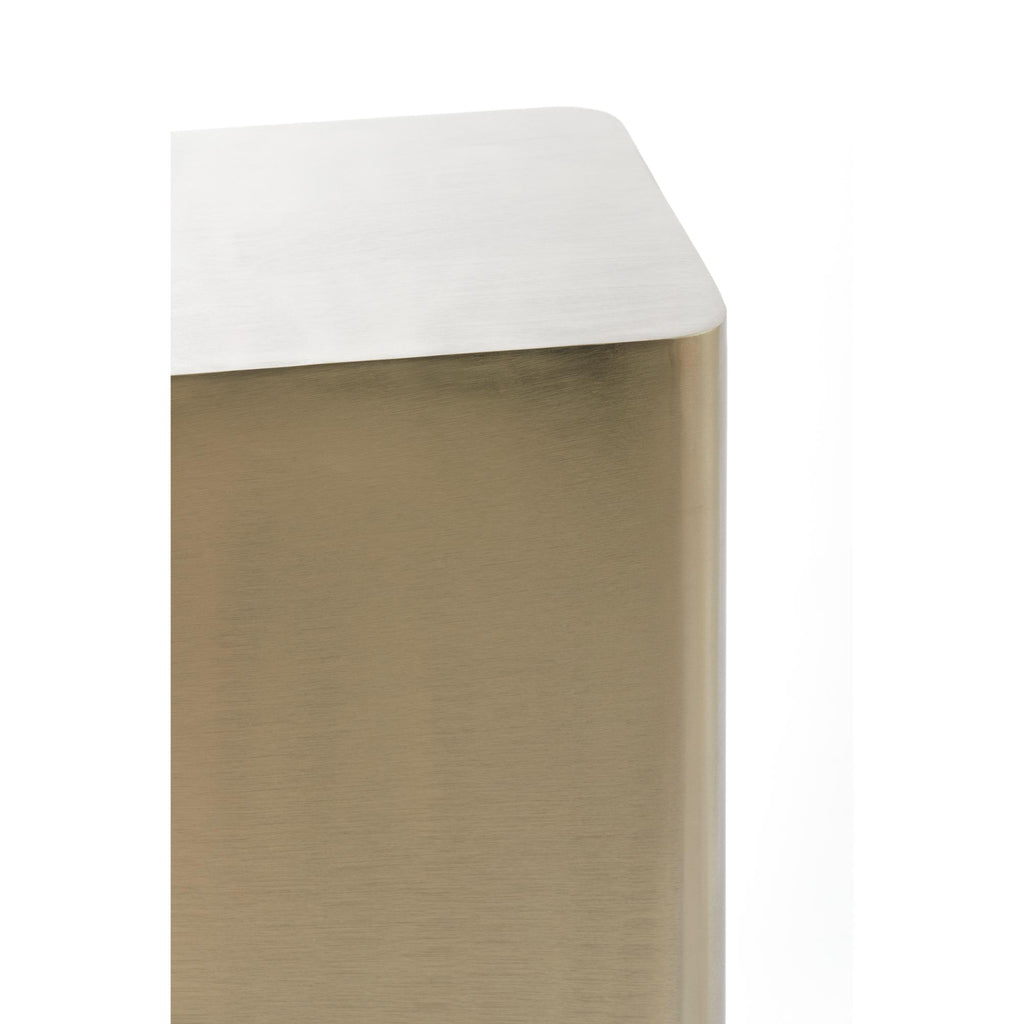 Zuil Alurio - Zilver - 30.5x30.5x80cm
