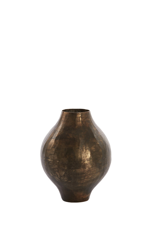 Vase deco 21x26 cm ALTEO antique bronze
