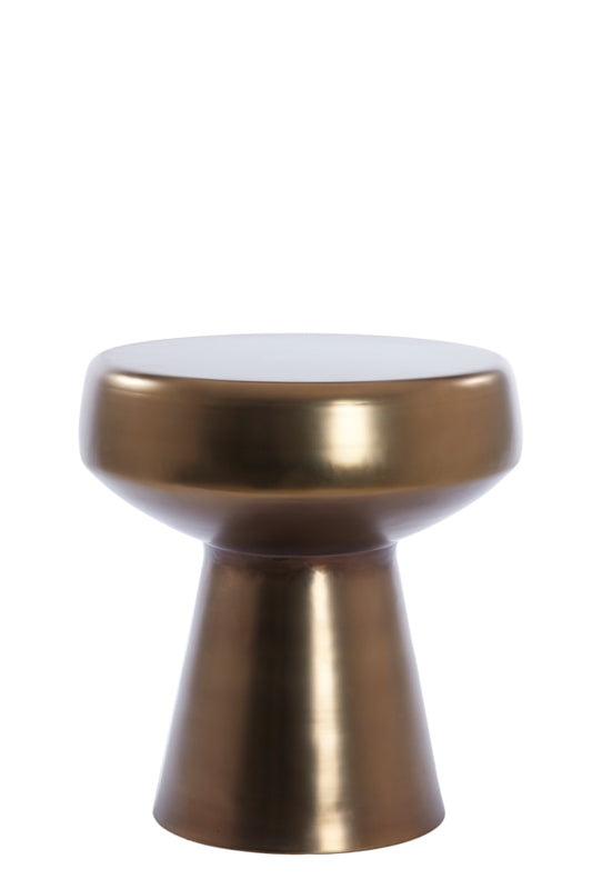 Side table 38x42 cm DAKWA shiny brown bronze