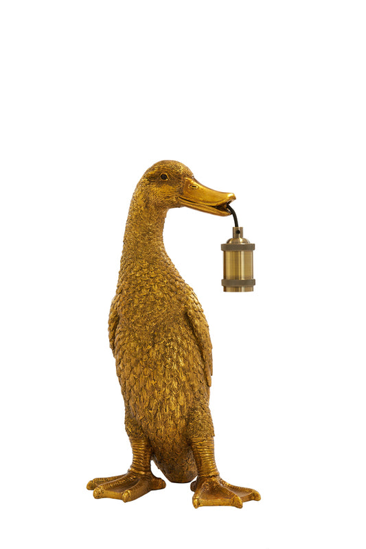 Table lamp 23,5x23x48,5 cm DUCK antique bronze