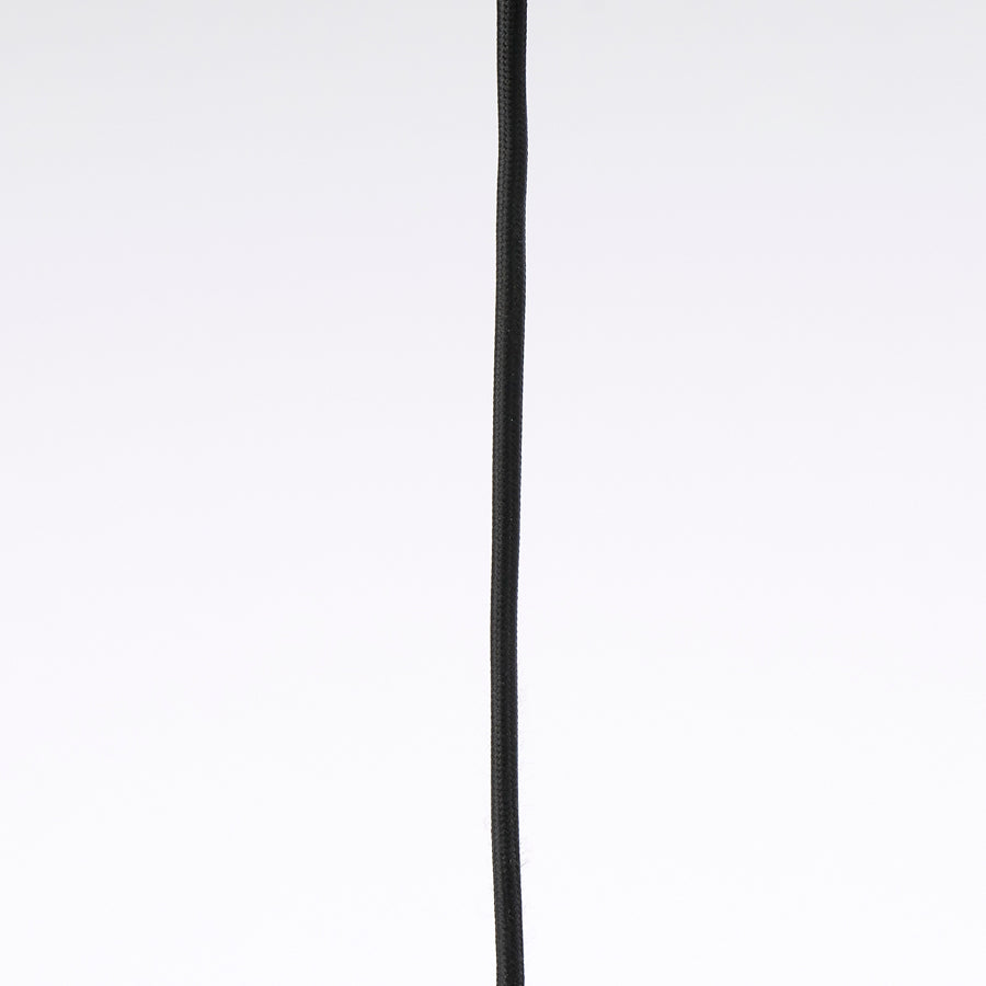 Hanging lamp 30x31,5 cm PACINO rattan dark brown