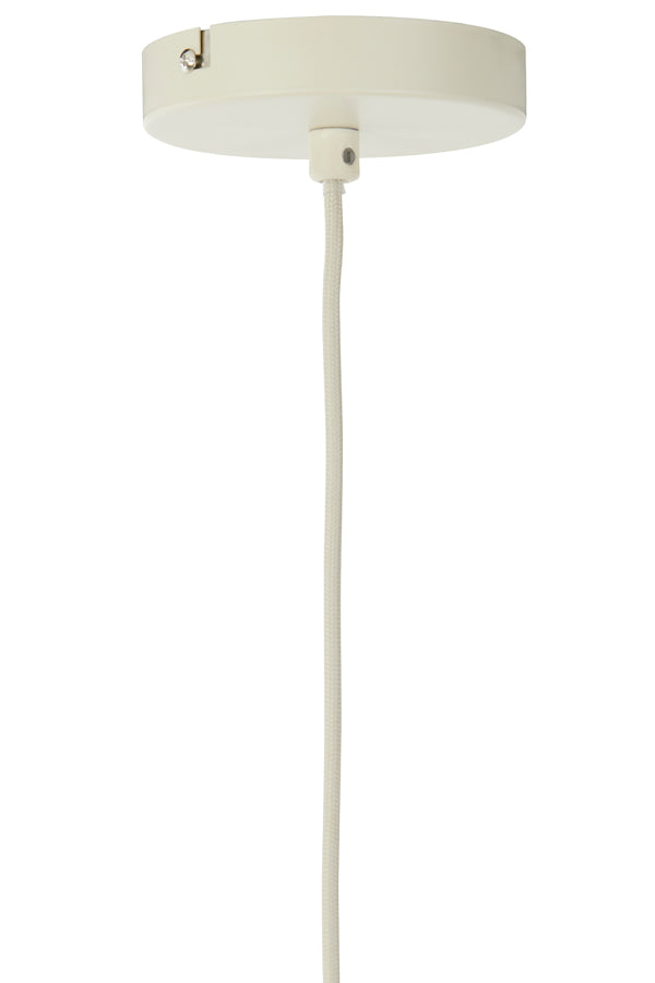 Hanging lamp 50x37,5 cm PLUMERIA sand
